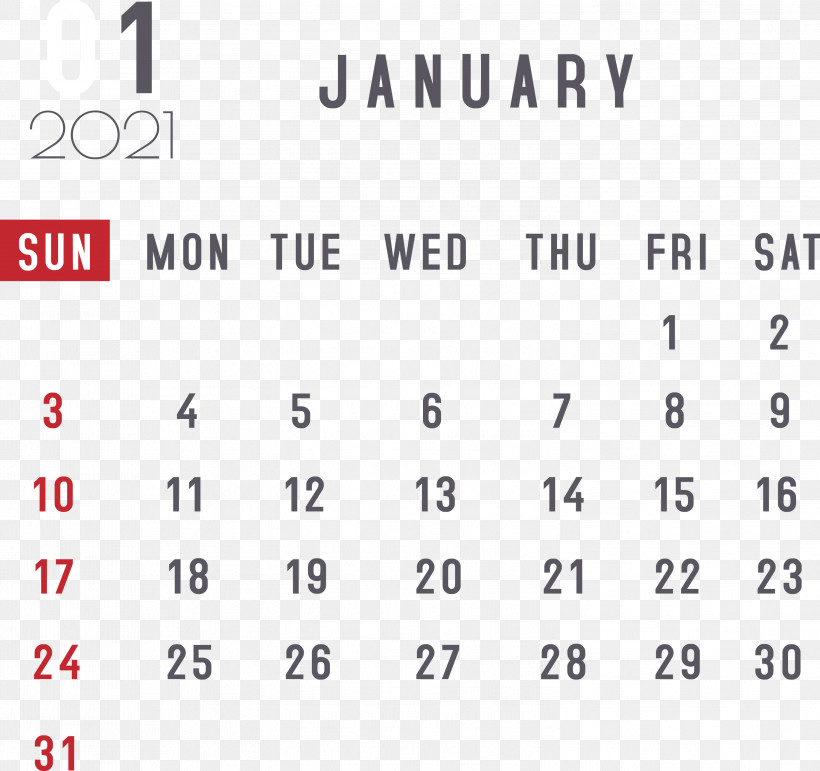 January 2021 Monthly Calendar 2021 Monthly Calendar Printable 2021 Monthly Calendar Template, PNG, 2999x2821px, 2021 Monthly Calendar, 2021 Printable Monthly Calendar, January 2021 Monthly Calendar, Angle, Area Download Free