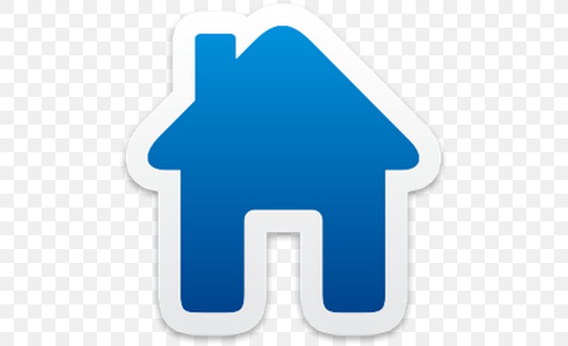 Home, PNG, 500x500px, Home, Blue, Directory, House, Symbol Download Free