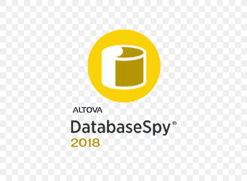 DatabaseSpy Logo Altova Brand Product, PNG, 600x600px, Logo, Area, Brand, Business, Text Download Free