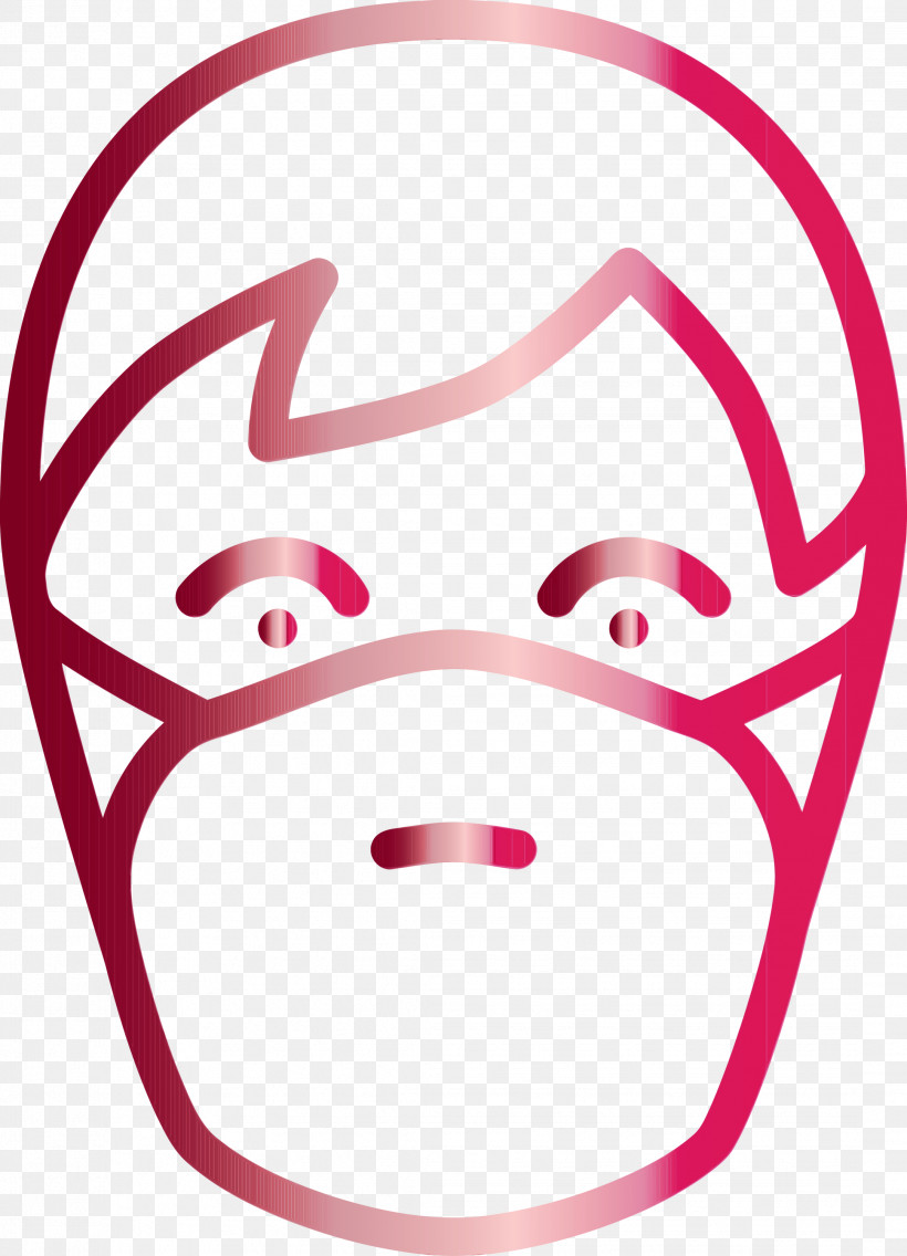 Face Head Nose Pink Cheek, PNG, 2164x3000px, Man With Medical Mask, Cheek, Corona Virus Disease, Face, Face Mask Download Free