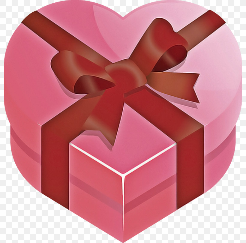 Pink Heart Ribbon Red Party Favor, PNG, 794x810px, Pink, Heart, Love, Magenta, Material Property Download Free