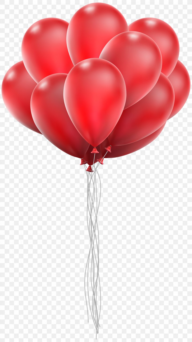 Red Love Balloon Heart, PNG, 4504x8000px, Balloon, Birthday, Birthday Cake, Gift, Greeting Note Cards Download Free