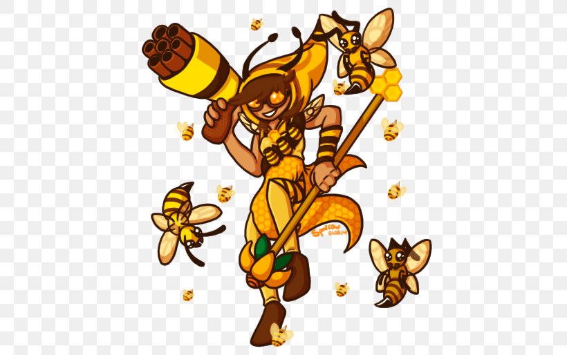 Honey Bee Terraria Queen Bee Beehive, PNG, 500x514px, Honey Bee, Art, Artwork, Bee, Beehive Download Free