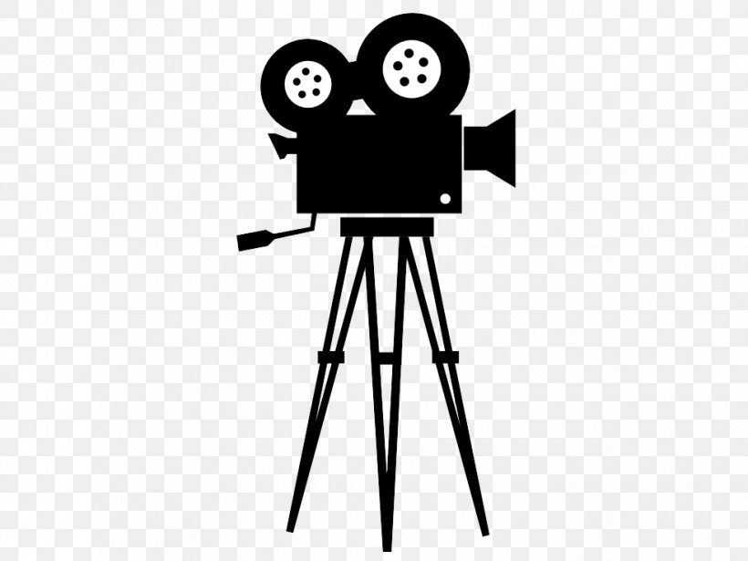 Movie Camera Photographic Film Cinema Silhouette, PNG, 980x735px, Movie Camera, Art Film, Black, Black And White, Camera Download Free