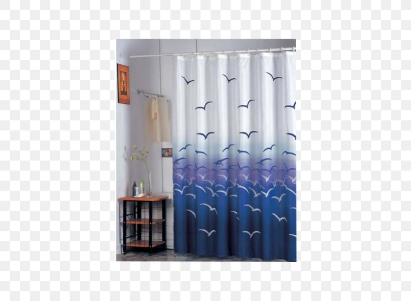 Curtain Douchegordijn Blue Textile MSV Duisburg, PNG, 600x600px, Curtain, Bamboo, Bathroom, Black, Blue Download Free