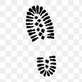 Footprints - Combat Boot Shoe Printing Clip Art PNG