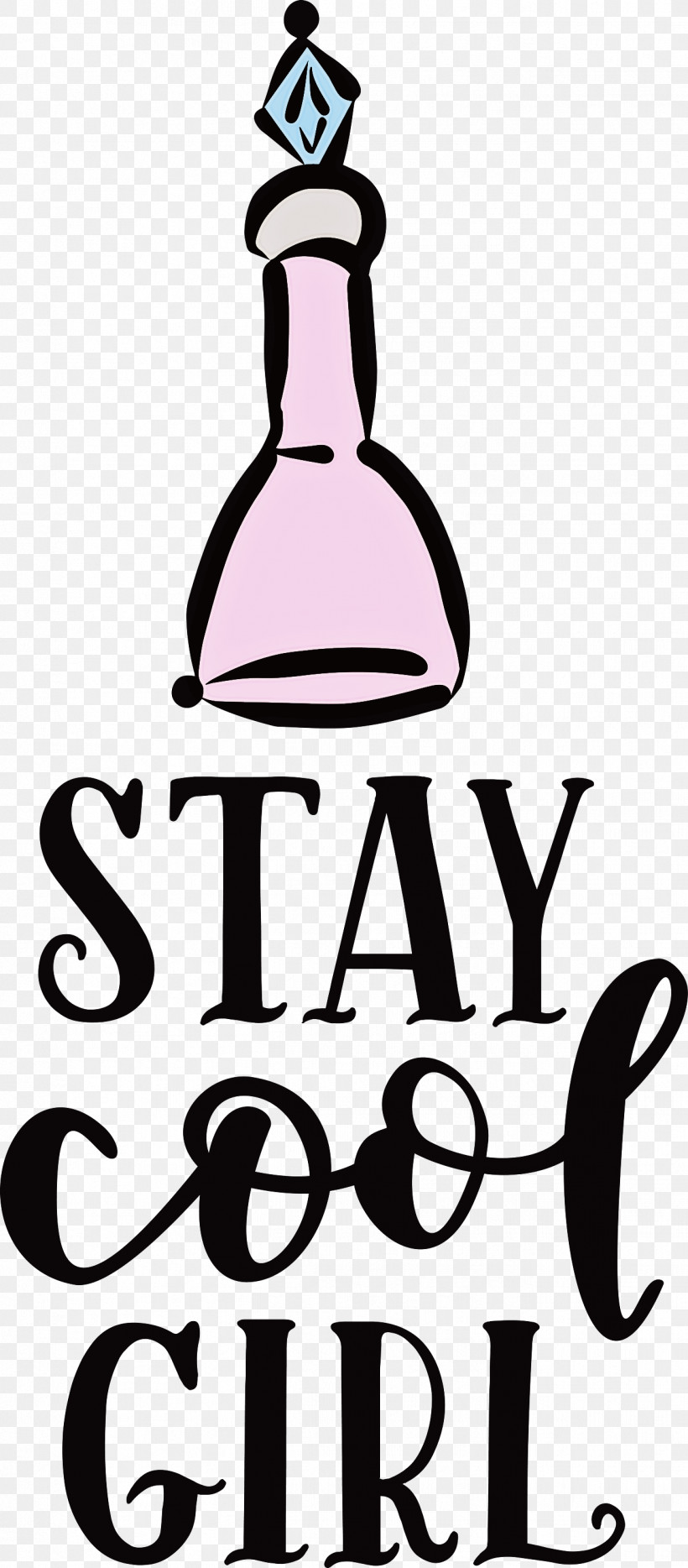 Stay Cool Girl Fashion Girl, PNG, 1316x2999px, Fashion, Black, Black And White, Bottle, Geometry Download Free