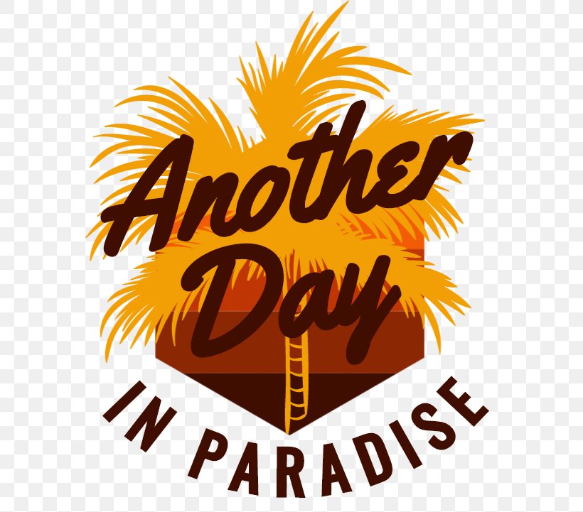 T Shirt Logo Graphic Design Another Day In Paradise Png