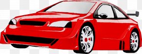 Custom Car Toy Vehicle - Watercolor Vintage PNG