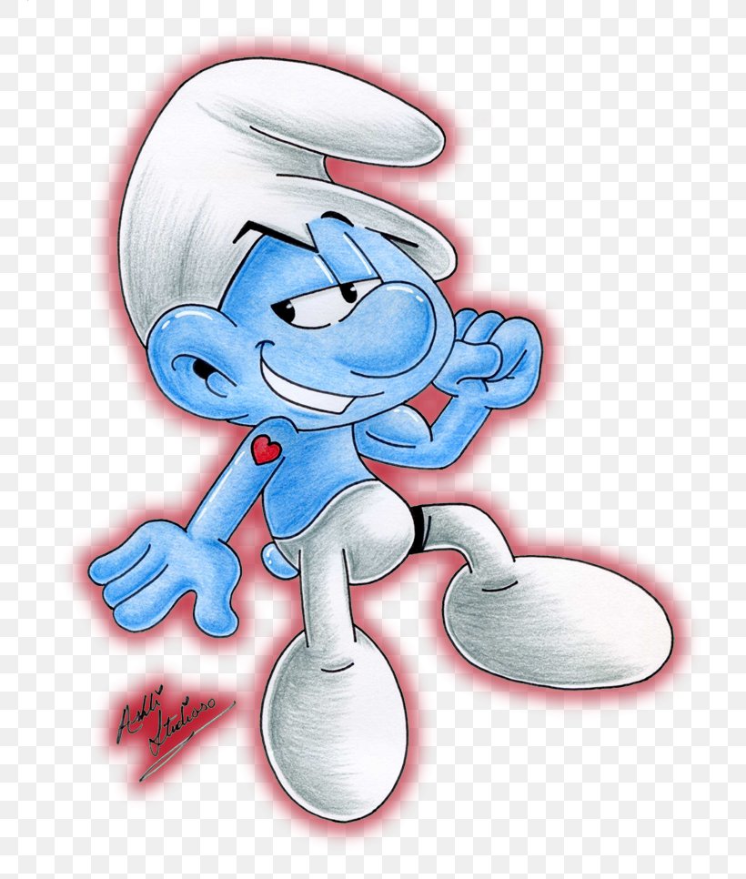 Hefty Smurf Smurfette Baby Smurf The Smurfs Art, PNG, 760x966px, Watercolor, Cartoon, Flower, Frame, Heart Download Free