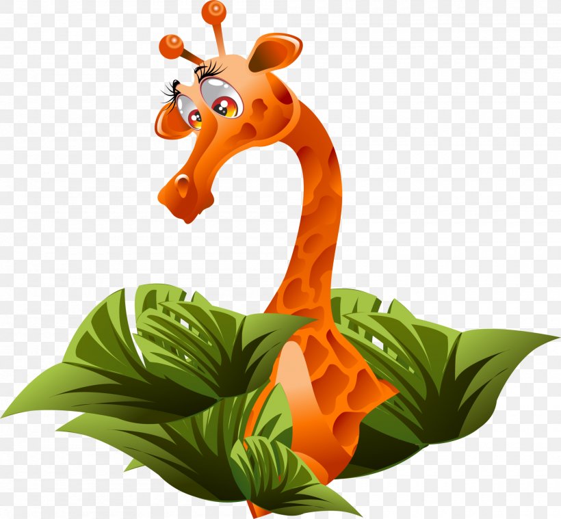 Northern Giraffe Orange Clip Art, PNG, 2000x1852px, Northern Giraffe, Animal Figure, Art, Cartoon, Color Download Free