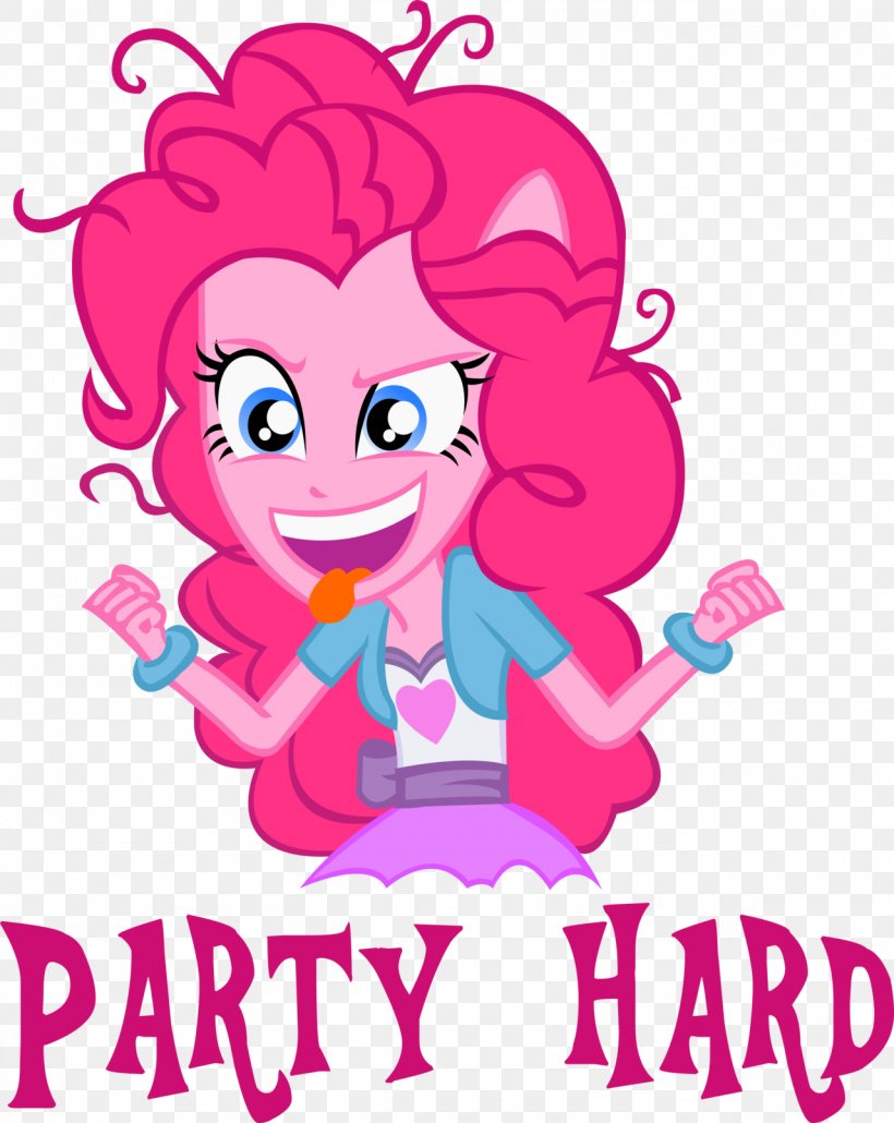 Clip Art Pinkie Pie Illustration My Little Pony: Equestria Girls Graphic Design, PNG, 1280x1609px, Watercolor, Cartoon, Flower, Frame, Heart Download Free