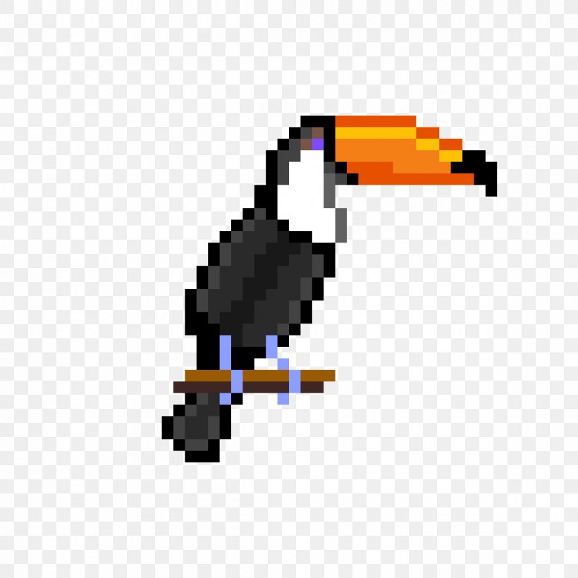 Pixel Art Grid Bird - Pixel Art Grid Gallery