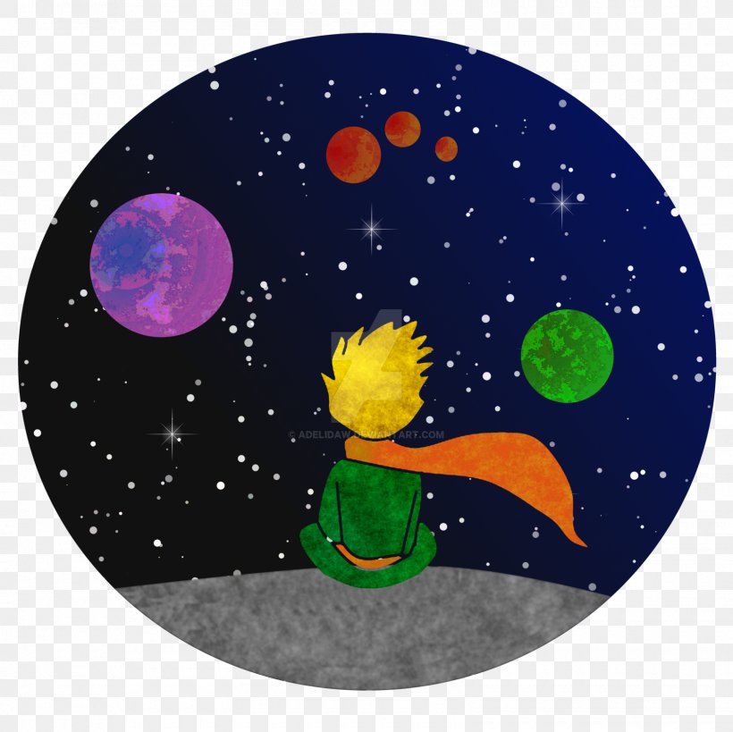 The Little Prince Drawing Painting Poster Art, PNG, 1600x1600px, Little Prince, Art, Astronomical Object, Christmas Ornament, Christmas Tree Download Free