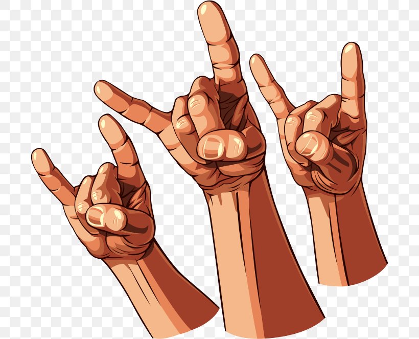 Sign Of The Horns Heavy Metal Rock And Roll Royalty-free, PNG, 700x663px, Sign Of The Horns, Arm, Art, Finger, Gesture Download Free