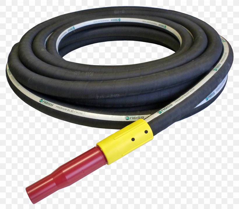 Abrasive Blasting Hose Sand Material Natural Rubber, PNG, 2839x2485px, Abrasive Blasting, Abrasion, Abrasive, Cable, Concrete Pump Download Free