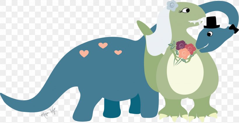 Wedding Invitation Dinosaur Bride Clip Art, PNG, 2154x1110px, Wedding Invitation, Bridal Shower, Bride, Bridegroom, Carnivoran Download Free