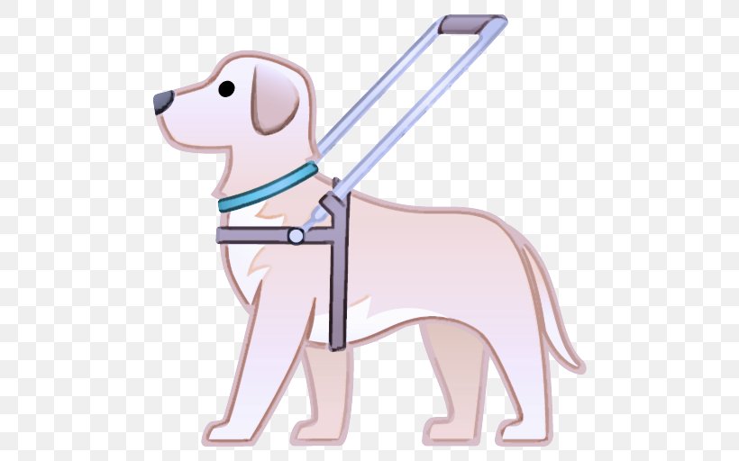 Dog Cartoon Sporting Group Puppy Labrador Retriever, PNG, 512x512px, Dog, Cartoon, Labrador Retriever, Leash, Puppy Download Free