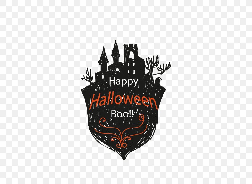 Halloween Jack-o'-lantern Illustration, PNG, 600x600px, Halloween, Brand, Computer Graphics, Label, Logo Download Free