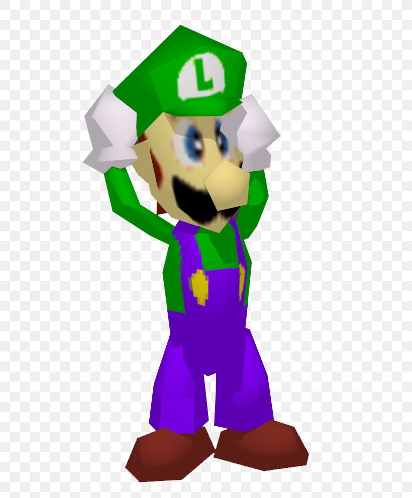 Nintendo 64 Luigi Super Smash Bros. Brawl Super Smash Bros. Ultimate Super Mario 64, PNG, 544x992px, Nintendo 64, Art, Cartoon, Character, Fictional Character Download Free