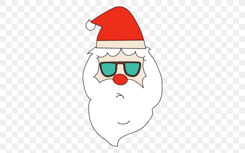 Santa Claus, PNG, 512x512px, Nose, Beard, Cartoon, Facial Hair, Glasses Download Free