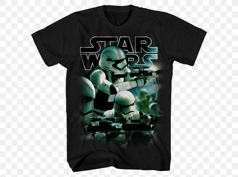 Stormtrooper BB-8 T-shirt Kylo Ren Clone Trooper, PNG, 608x608px, Stormtrooper, Action Toy Figures, Active Shirt, Black, Brand Download Free