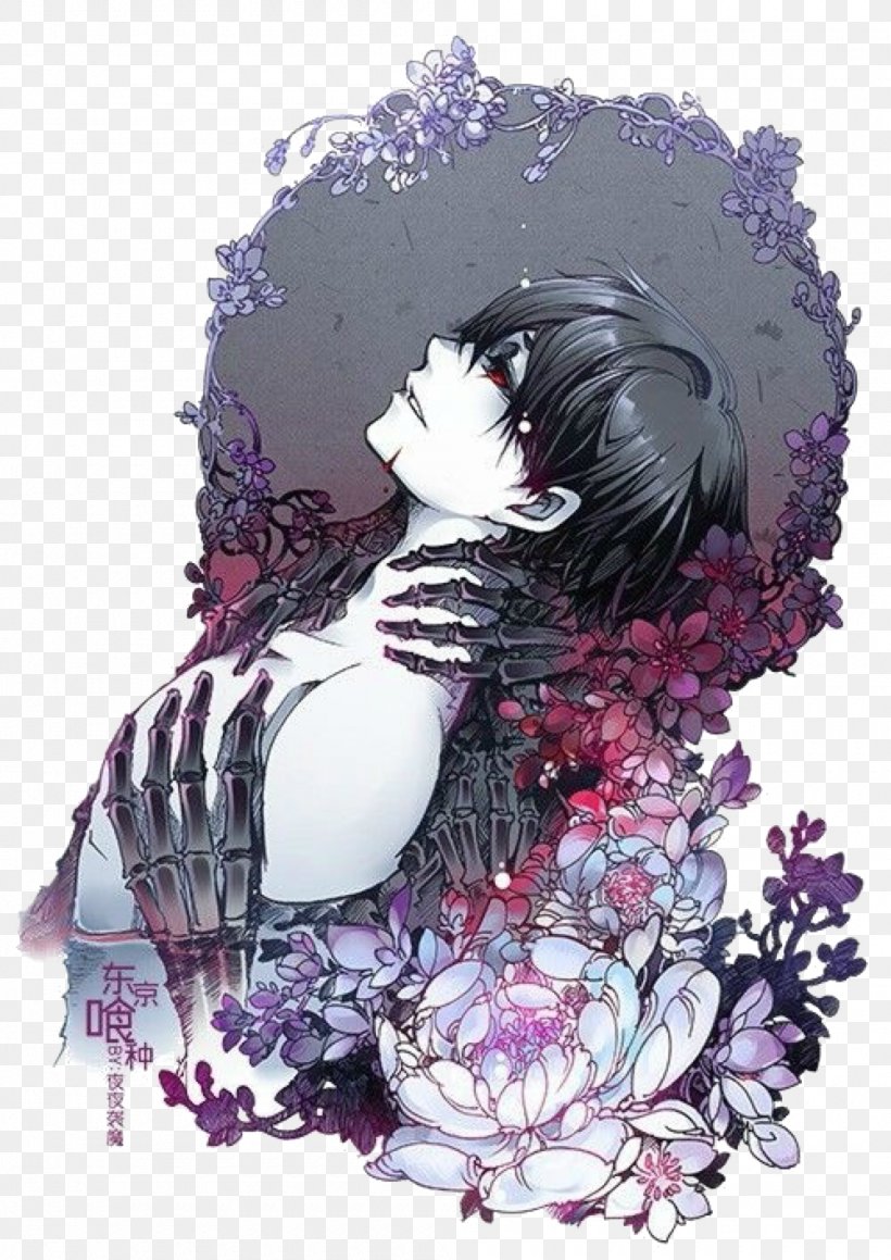 Tokyo Ghoul Re Ken Kaneki Youtube Png 1000x1414px Watercolor Cartoon Flower Frame Heart Download Free