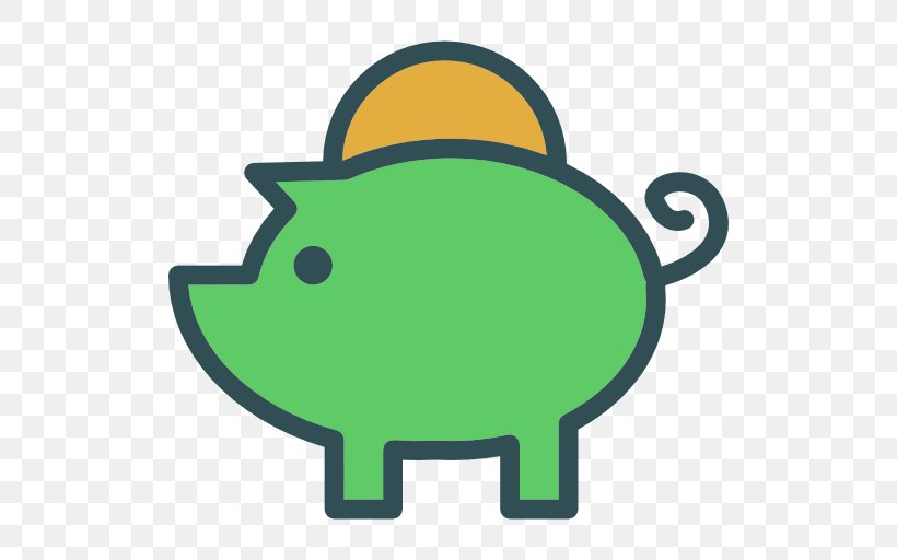 Piggy Bank, PNG, 512x512px, Preview, Csssprites, Flat Design, Green, Input Download Free