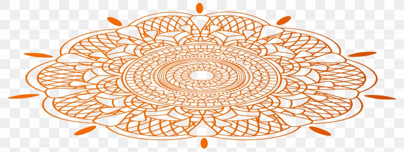 Diwali Rangoli Clip Art, PNG, 8000x3017px, Diwali, Art, Diya, Doily, Orange Download Free
