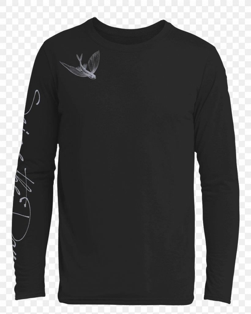 Long-sleeved T-shirt Hoodie, PNG, 2000x2500px, Tshirt, Active Shirt, Black, Clothing, Designer Download Free