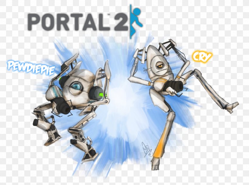 Portal 2 DeviantArt Illustration Scribble Netty, PNG, 1037x770px, Portal 2, Art, Artist, Cartoon, Computer Download Free