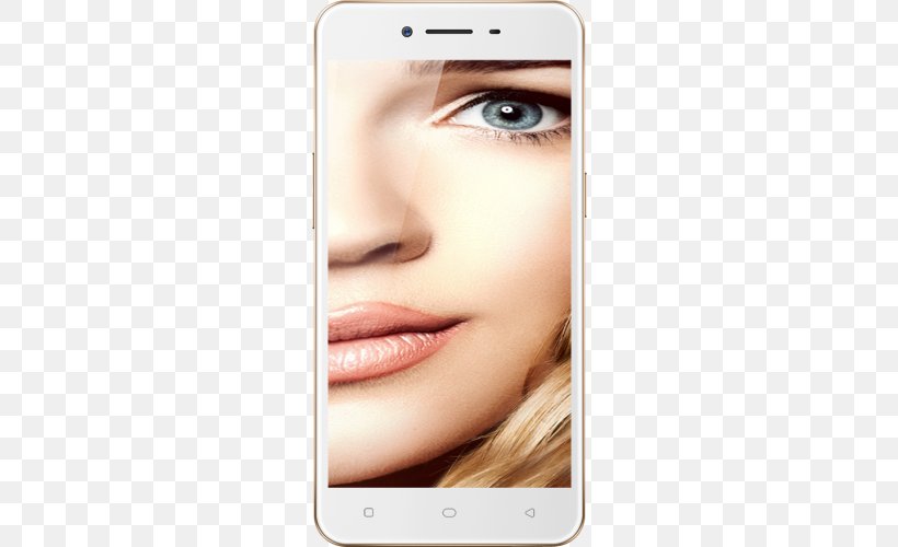 Smartphone OPPO A57 Mobile Phone Accessories OPPO F3 OPPO Digital, PNG, 500x500px, Smartphone, Camera, Cheek, Chin, Close Up Download Free