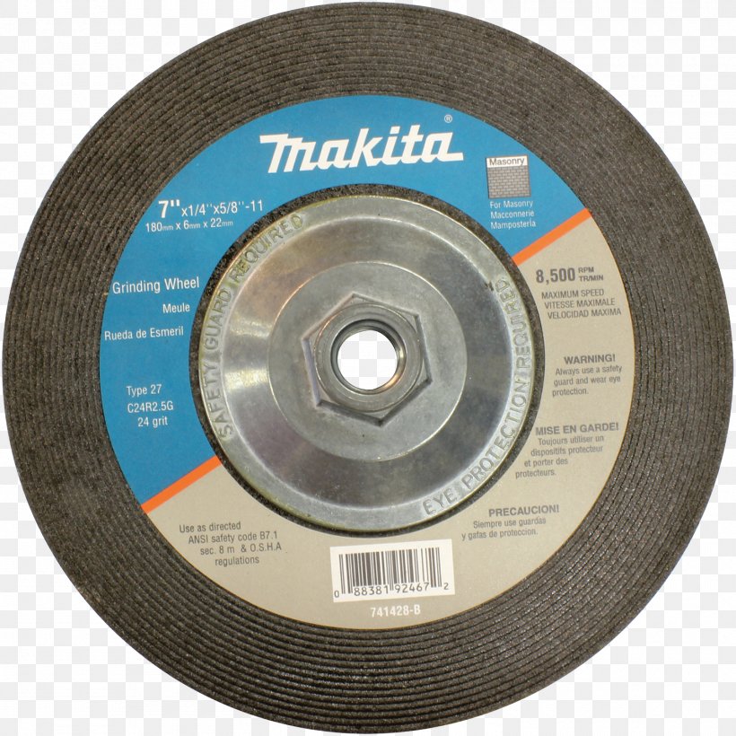 Grinding Wheel Angle Grinder Makita Grinding Machine, PNG, 1500x1500px, Grinding Wheel, Angle Grinder, Compact Disc, Dvd, Grinding Download Free