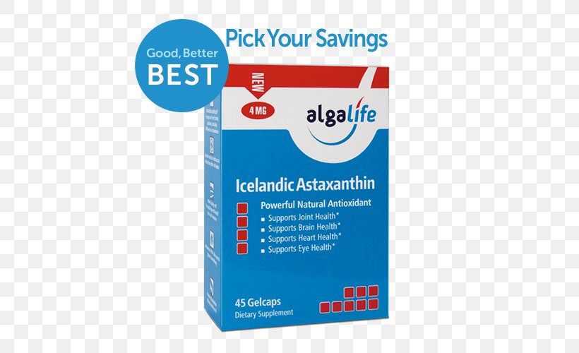 Icelandic Astaxanthin Dietary Supplement Antioxidant, PNG, 500x500px, Iceland, Algae, Antioxidant, Area, Astaxanthin Download Free