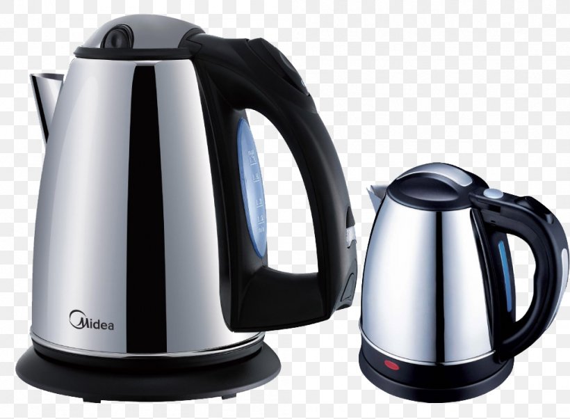 Kettle Electricity Electric Heating Home Appliance Stainless Steel, PNG, 1001x735px, Kettle, Bimetal, Coffeemaker, Electric Heating, Electric Kettle Download Free