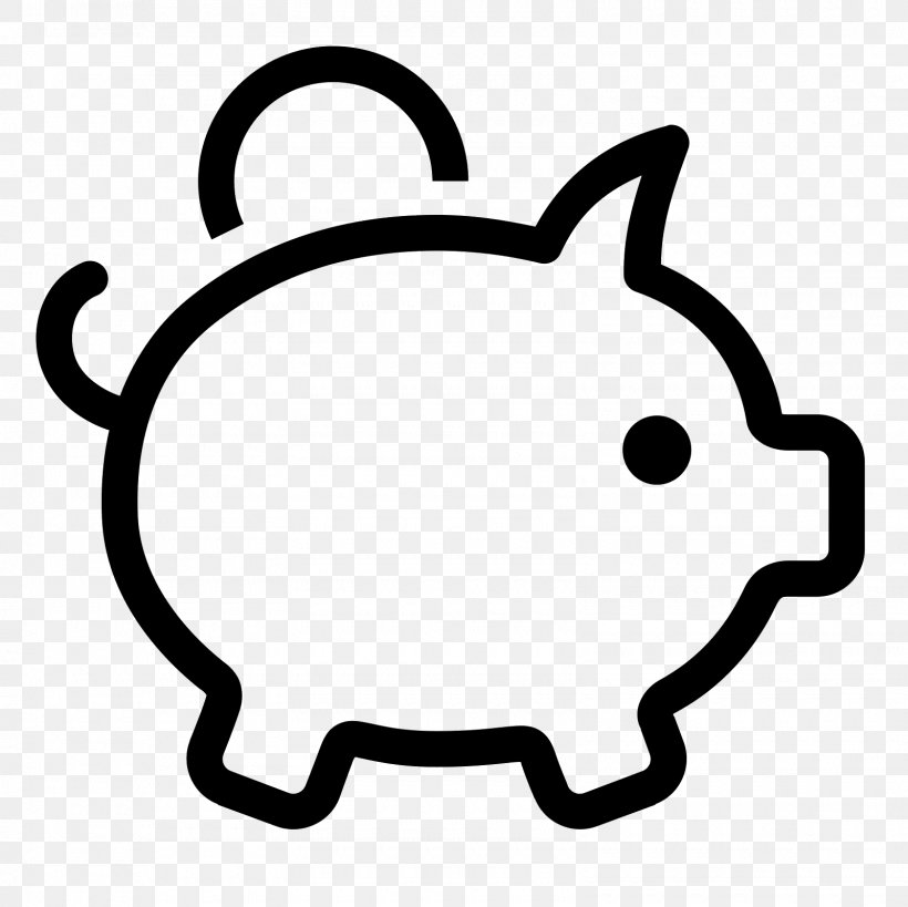 Money Piggy Bank, PNG, 1600x1600px, Money, Bank, Black And White, Coin, Finance Download Free