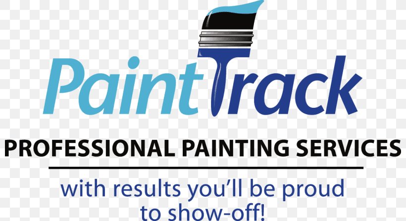 Logo Paint Track Painting Services Organization Brand, PNG, 800x447px, Logo, Area, Blue, Brand, House Painter And Decorator Download Free