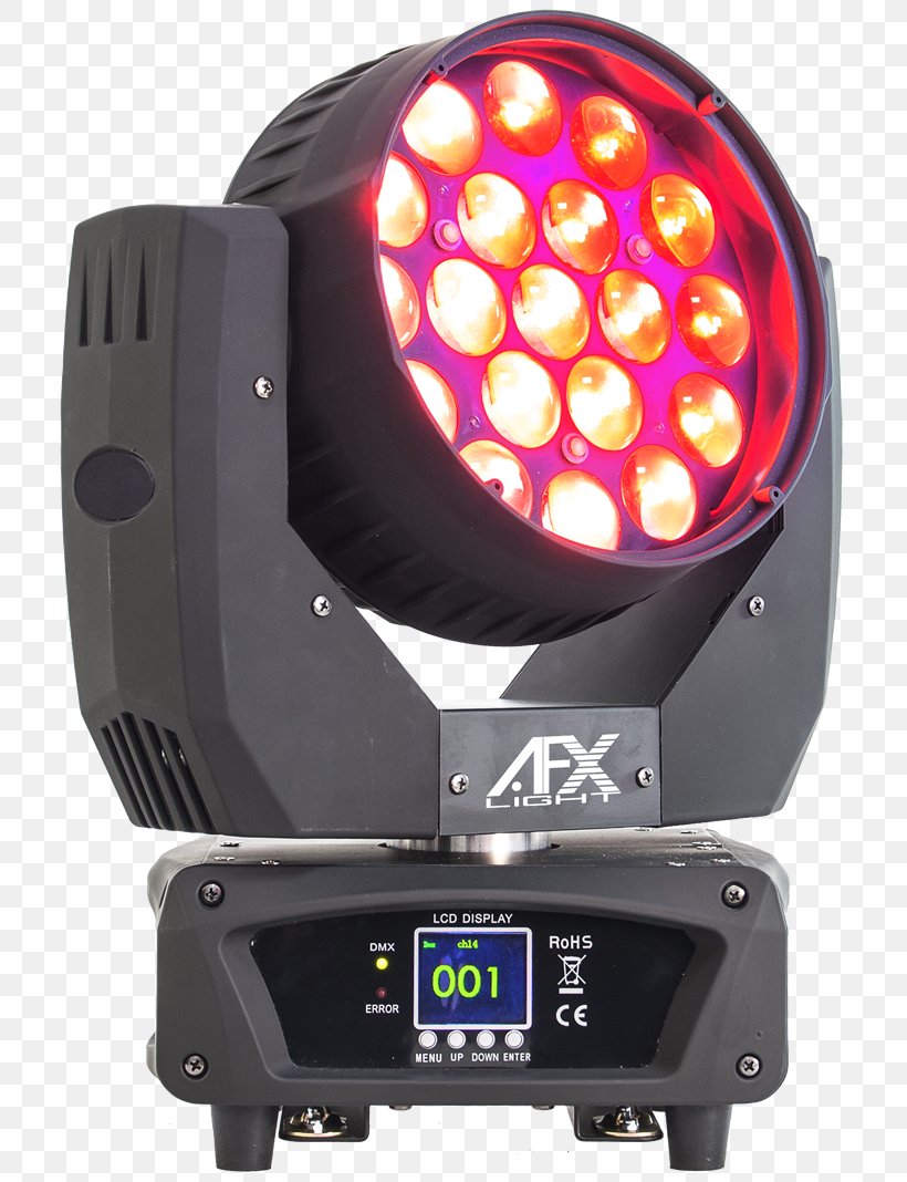 Intelligent Lighting AFX Wash 230 RGBW Med Zoom Lamp, PNG, 720x1068px, Light, Danish Language, Denmark, Disc Jockey, Electronic Instrument Download Free