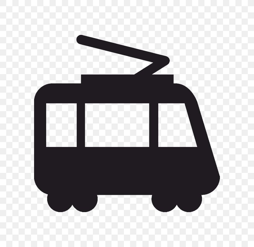 Tram Train Rail Transport Public Transport, PNG, 800x800px, Tram, Black And White, Cable Car, Durak, Public Transport Download Free