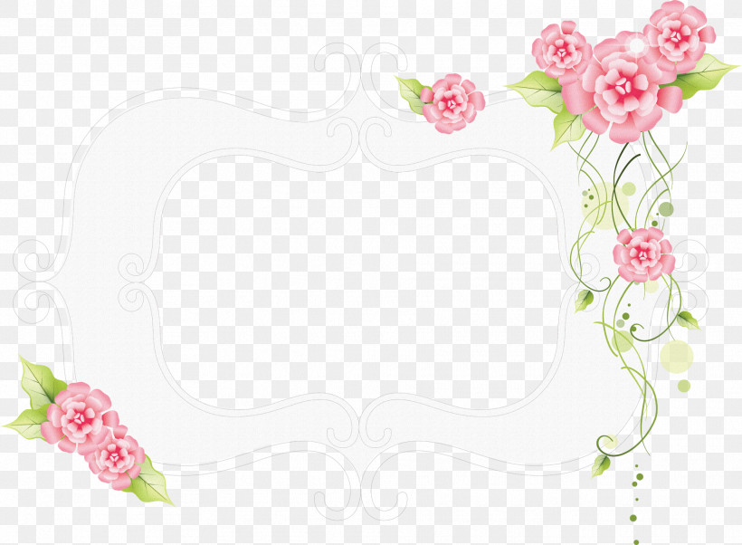 Flower Rectangular Frame Floral Rectangular Frame, PNG, 1874x1378px, Flower Rectangular Frame, Floral Rectangular Frame, Flower, Heart, Picture Frame Download Free