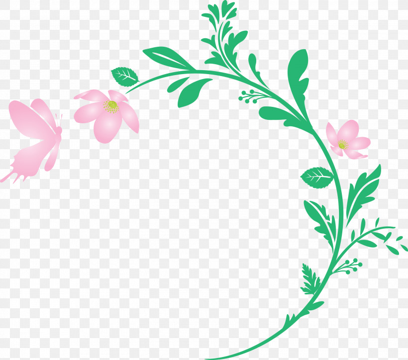 Flower Frame Floral Frame Decoration Frame, PNG, 3000x2650px, Flower Frame, Decoration Frame, Floral Frame, Flower, Herbaceous Plant Download Free