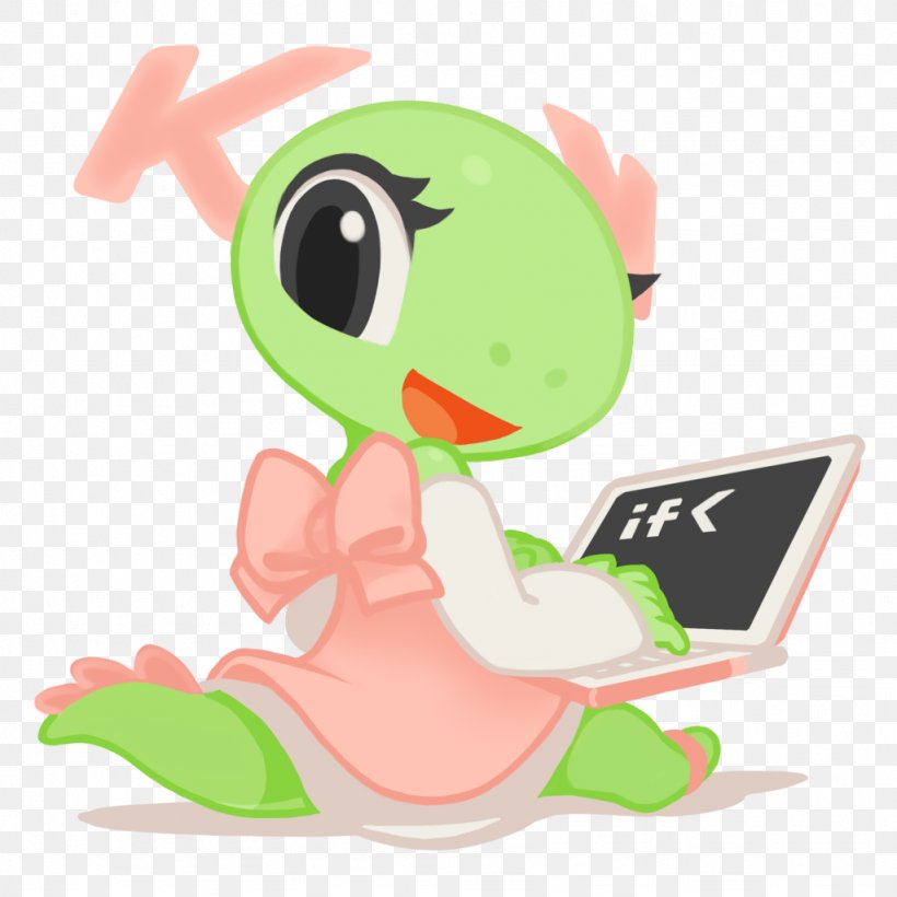 Konqi KDE E.V. Akademy Free Software, PNG, 1024x1024px, Konqi, Akademy, Amphibian, Art, Cartoon Download Free