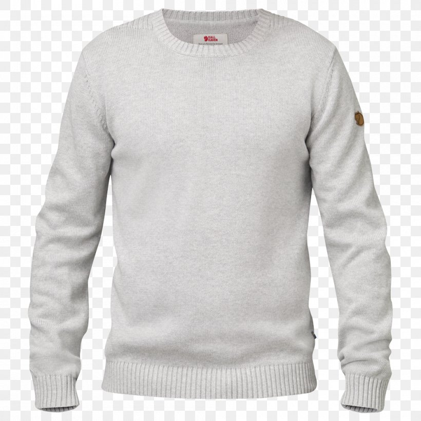 Mens Fjallraven Ovik Knit Crew Sweater Knitting Bluza Hoodie, PNG, 1000x1000px, Sweater, Bluza, Clothing, Flat Knitting, Hoodie Download Free
