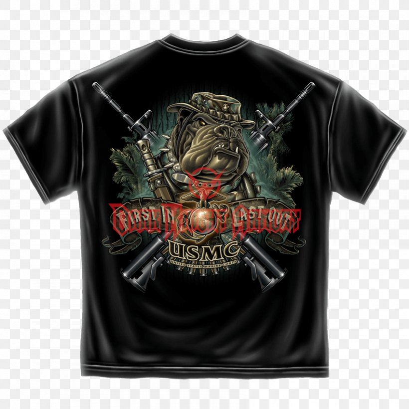 T-shirt United States Marine Corps Hoodie Devil Dog, PNG, 850x850px, Tshirt, Brand, Clothing, Devil Dog, Hoodie Download Free
