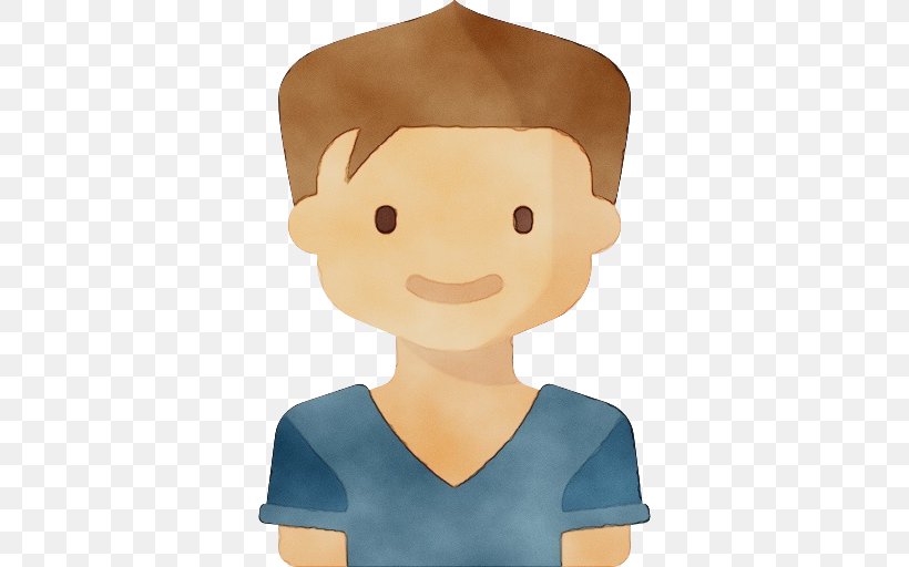Head Cartoon Chin Joint Neck, PNG, 512x512px, Watercolor, Animation, Cartoon, Chin, Gesture Download Free