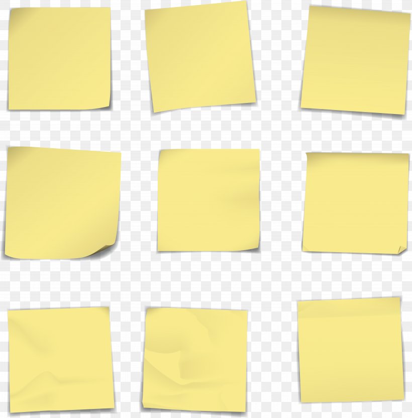 Post-it Note Paper Drawing Yellow, PNG, 5422x5507px, Postit Note, Animal, Color, Drawing, History Download Free