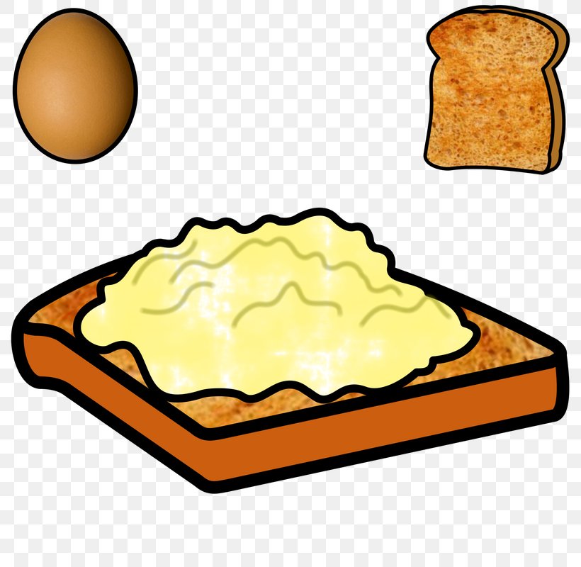 Toast Scrambled Eggs Fried Egg Egg Sandwich Clip Art, PNG, 800x800px, Toast, Area, Artwork, Boiled Egg, Bread Download Free