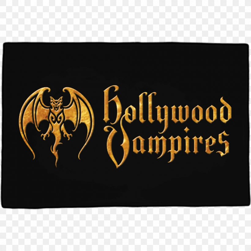 Hollywood Vampires Textile T-shirt Logo Font, PNG, 1000x1000px, Hollywood Vampires, Black, Black M, Brand, Compact Disc Download Free