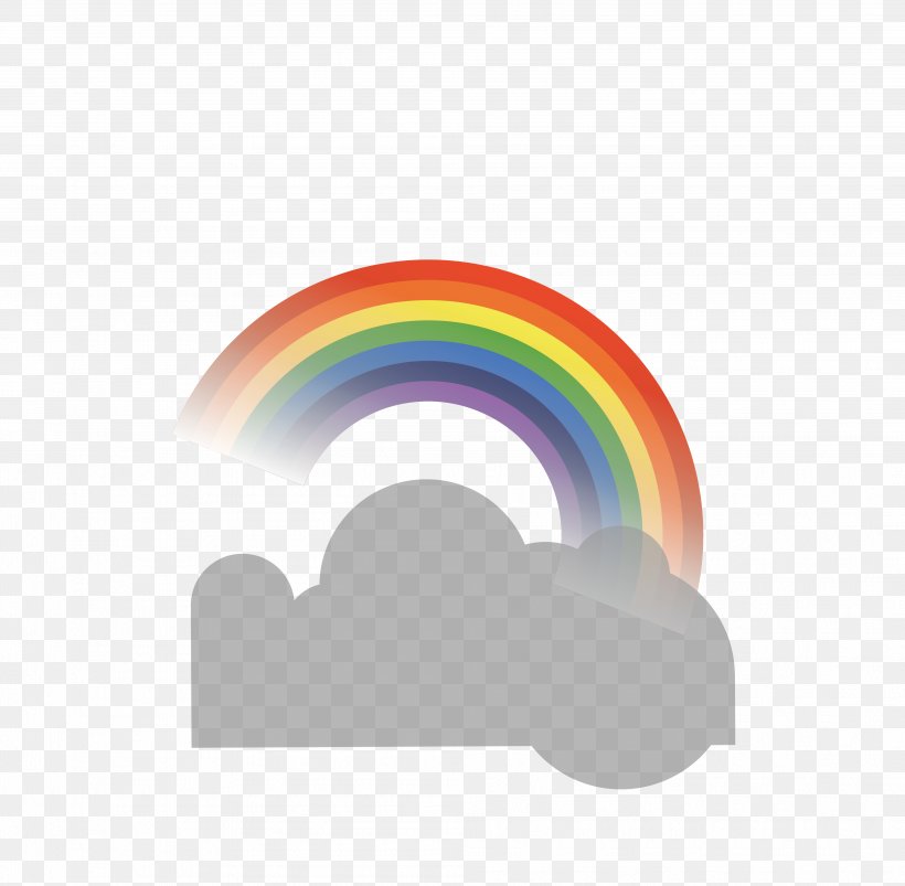 Rainbow, PNG, 3983x3903px, Rainbow, Animation, Cloud Iridescence, Computer Graphics, Product Design Download Free