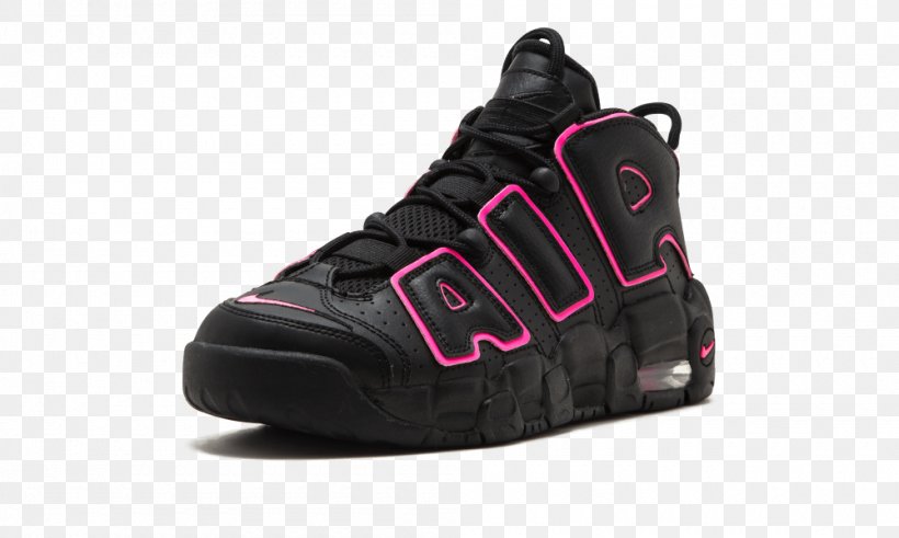 Sports Shoes Mens Nike Air More Uptempo QS 414962-004 Air More Uptempo GS 2016, PNG, 1000x600px, Sports Shoes, Athletic Shoe, Basketball Shoe, Black, Brand Download Free